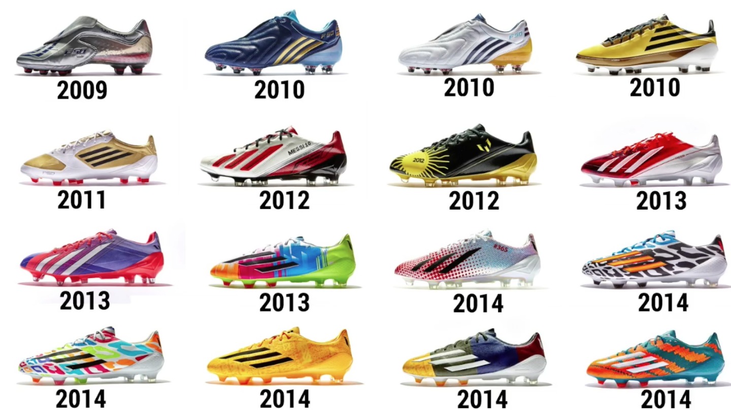 all messi cleats