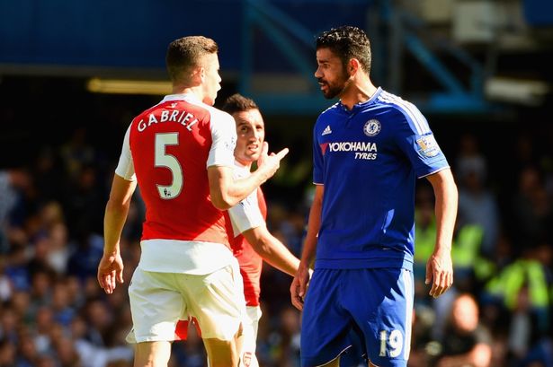 Arsenal vs Chelsea Gets Dirty: Fouls, Fights and Flops. | The18