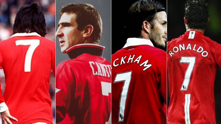 Players Who Wore #7 For Manchester United