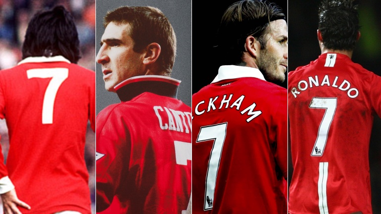 Players Who Wore 7 For Manchester United