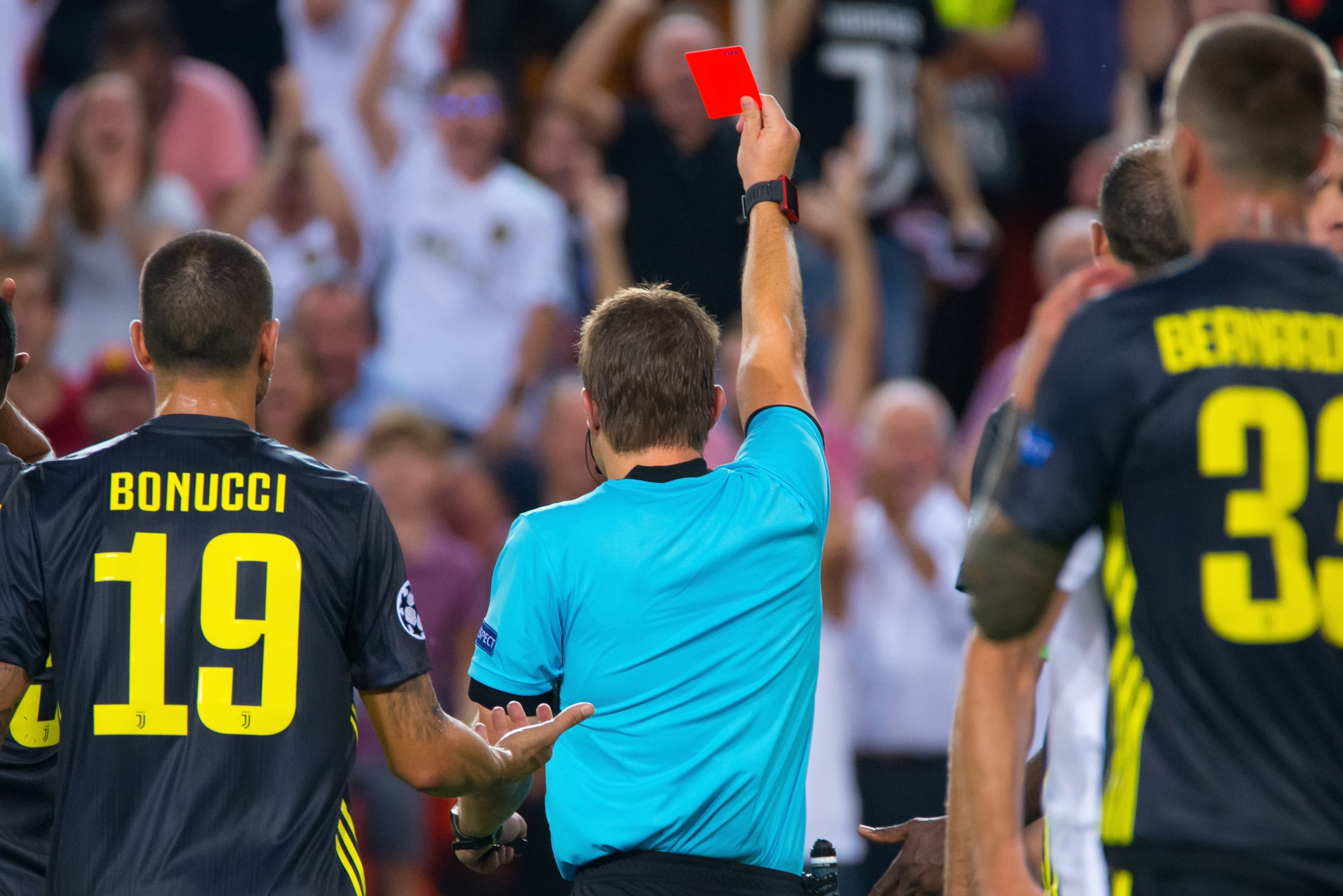 Top 40 Most Shocking Reactions To A Red Card | The18
